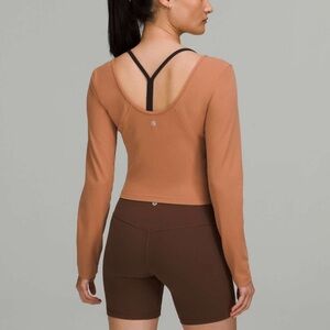 Lululemon Align Long Sleeve Shirt Dusty Clay NWT Retired Edition Size 8